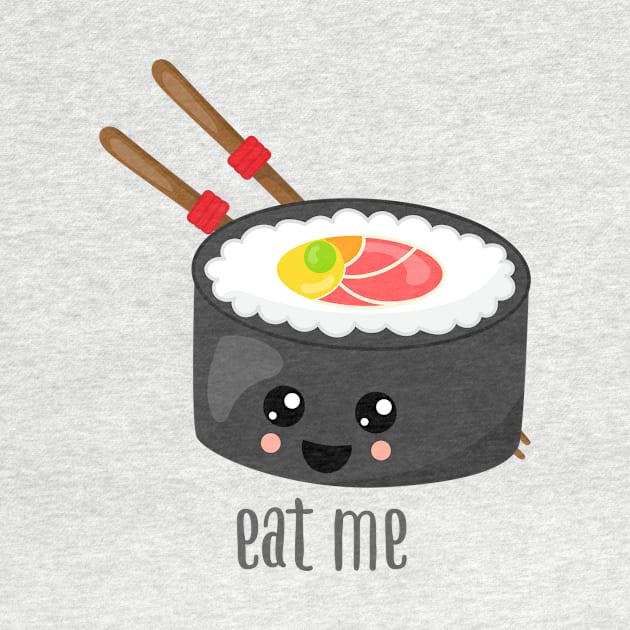 Eat Me Futo Maki Sushi by LittleBean